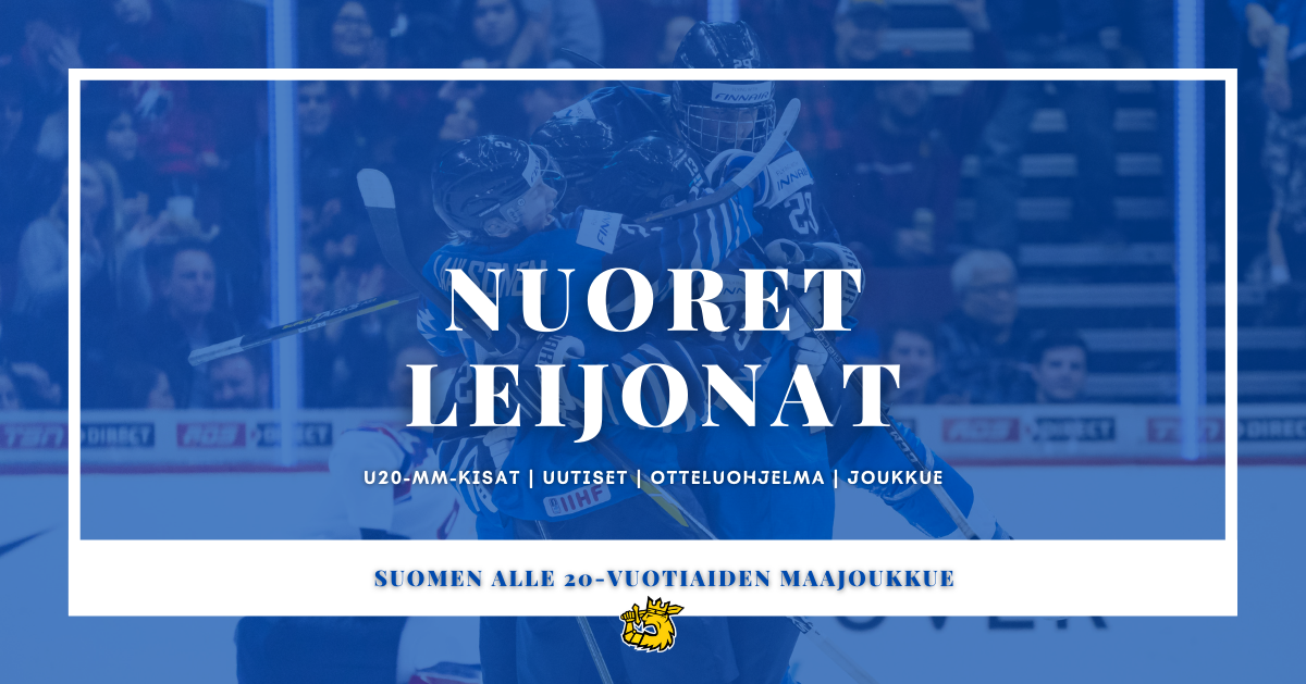 Nuoret Leijonat | Suomen Alle 20-vuotiaiden Jääkiekkomaajoukue